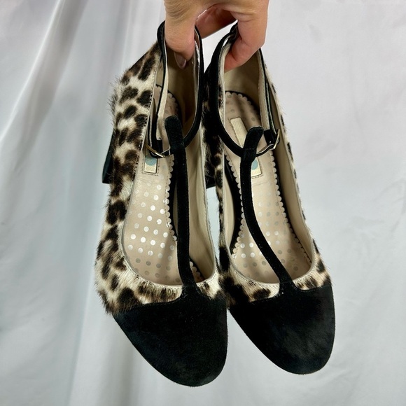 Boden lucinda animal print mary janes size 8 - Picture 7 of 11